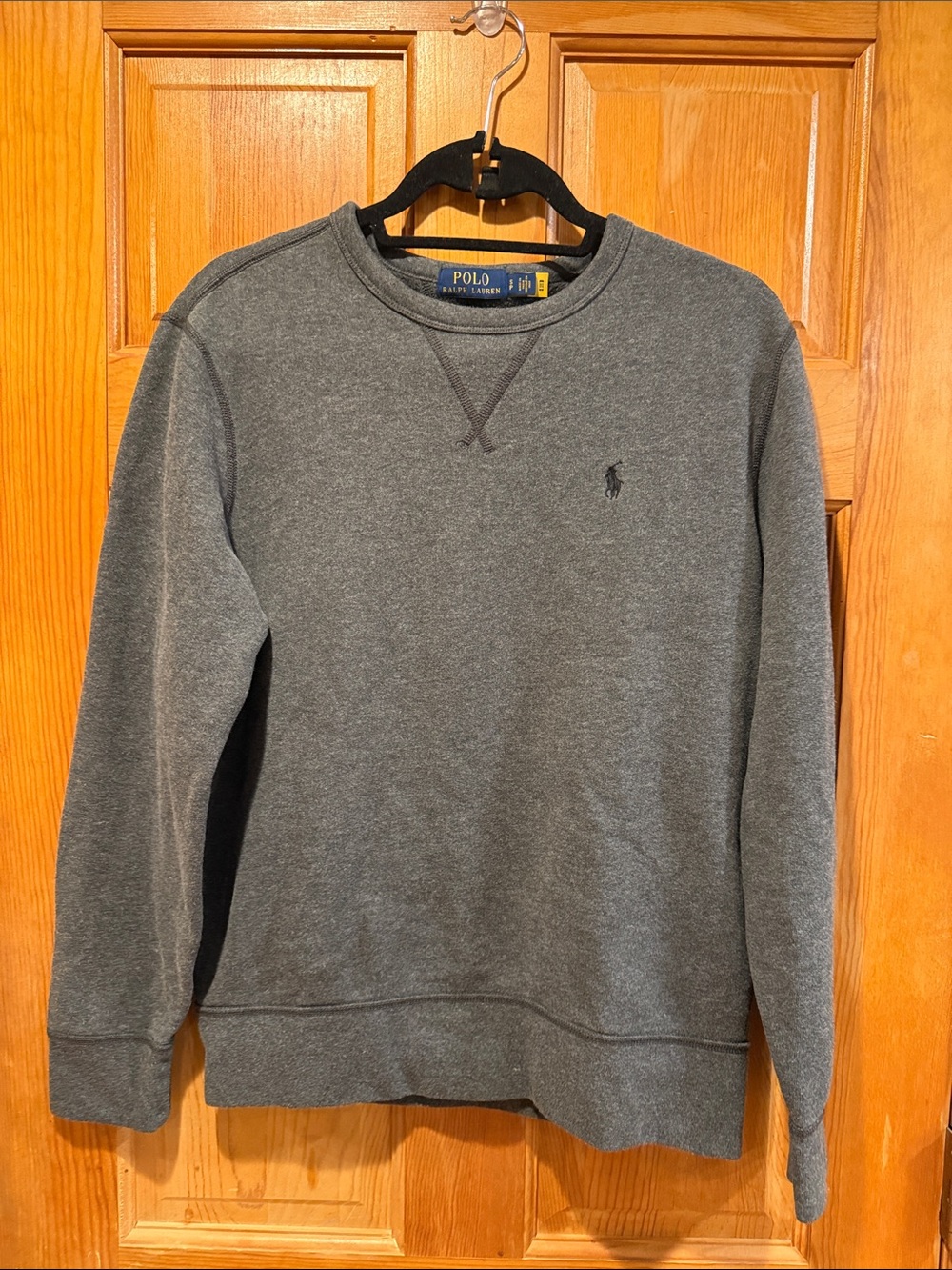 Polo Ralph Lauren men’s grey sweatshirt size small.